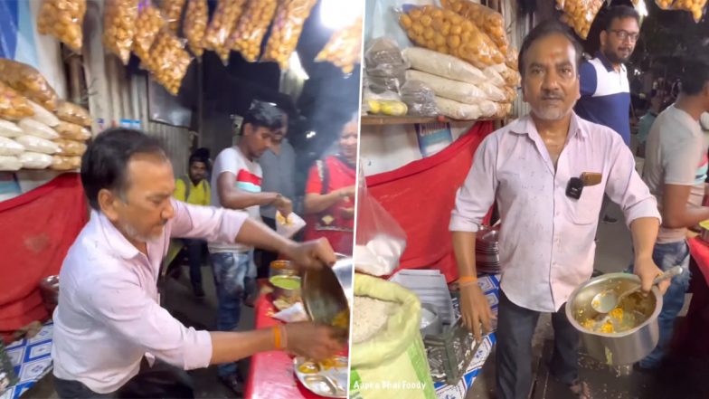 Dancing Bhelpuri: Man Makes Bhelpuri With 60 Ingredients While Dancing Rapidly, Video Goes Viral