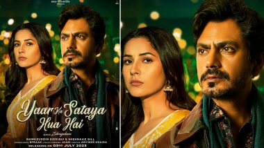 Nawazuddin Siddiqui and Shehnaaz Gill To Star in Music Video for ‘Yaar Ka Sataya Hua Hai’! View New Poster of B Praak’s Track