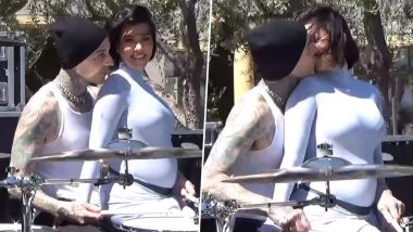 Kourtney Kardashian and Travis Barker Reveal Gender of Their First Baby With Cute Video and a Drumroll! – Watch