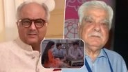 Anil Kapoor Completes 40 Years in Bollywood! Shares Nostalgic Clip of His First Film Woh 7 Din and Pays Tribute to Surinder and Boney Kapoor (Watch Video)
