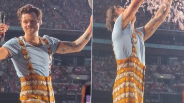 Harry Styles Reveals Gender of a Fan’s Unborn Baby During Wembley Concert in London! (Watch Video)