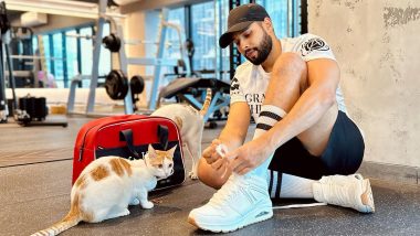 Siddhant Chaturvedi Works Out in Gym With Cats! Gehraiyaan Actor Shares Adorable Pics From Fitness Sesh