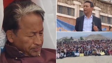 Sonam Wangchuk, the Inspiration Behind Aamir Khan's 3 Idiots, Ends His 9-Day Fast Aimed at Safeguarding Ladakh’s Ecology and People (Watch Video)