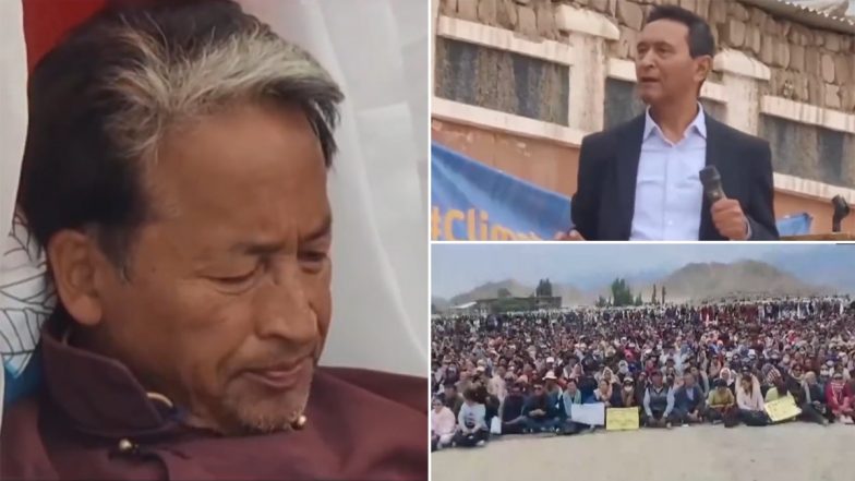 Sonam Wangchuk, the Inspiration Behind Aamir Khan's 3 Idiots, Ends His 9-Day Fast Aimed at Safeguarding Ladakh’s Ecology and People (Watch Video)