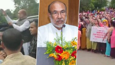 N Biren Singh to Resign Amid Manipur Violence? Torn Resignation Letter Surfaces, CM Clarifies 'Won't Be Resigning' (Watch Videos)