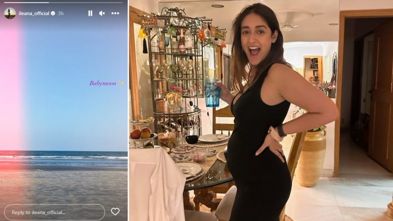 Ileana D'Cruz, Soon-to-be Mom, Offers a Glimpse into Her Blissful 'Babymoon' Journey (View Pics)