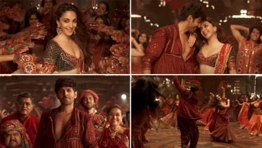 Satyaprem Ki Katha Song 'Sun Sajni': Kartik Aaryan- Kiara Advani’s Colourful New Track Will Make You Hit the Dance Floor! (Watch Video)