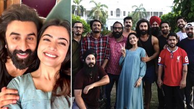 Animal: Rashmika Mandanna Shares Heartwarming Pictures with Co-Star Ranbir Kapoor and Team (View Pics)