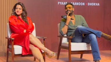 Ajay Devgn's Hilarious Response on Kajol's Influence in Decision-Making at Home Will Leave You in Stitches! (Watch Video)