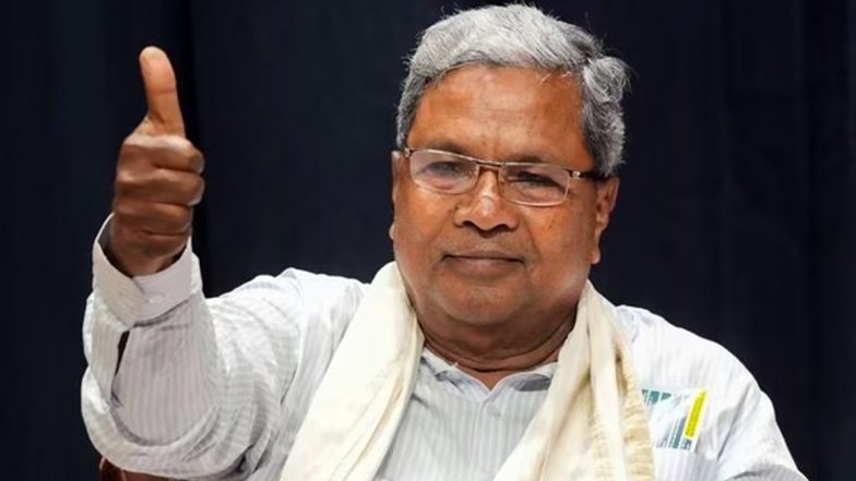 Karnataka CM Siddaramaiah Takes Swipe at PM Narendra Modi, Says 'Prime Minister Is Upset That BJP Lost Karnataka Elections'