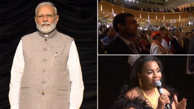 'Jana Gana Mana' Echoes in US Video: Award-Winning Singer Mary Millben Sings India's National Anthem To Conclude PM Narendra Modi's Historic Visit