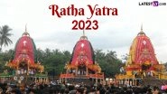 Rath Yatra 2023 Date in Puri: When Is Jagannath Rath Yatra Taking Place? Know the Rituals, Celebration and Significance of Odisha's Famous Chariot Festival