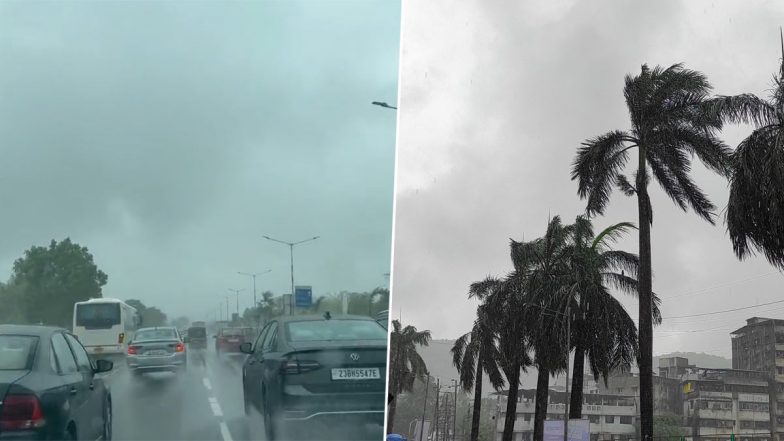 Heavy Rains in Mumbai Photos and Videos: Twitter Flooded With Pics and Clips of Mumbai Rains as Heavy Showers Hit the City