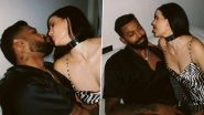 Hardik Pandya and Nata&scaron;a Stanković Share an Almost-Kiss in Super Hot Photos on Instagram, Indian Cricketer and His Wife Look Stylish Twinning in Black!