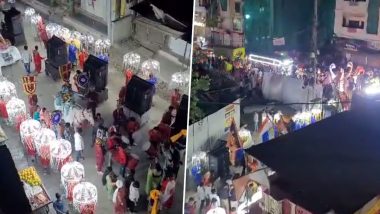 Indore Hotelier Deploys 11 Portable Air Coolers En Route for Baraatis To Beat the Heat During Marriage Procession; Video Goes Viral