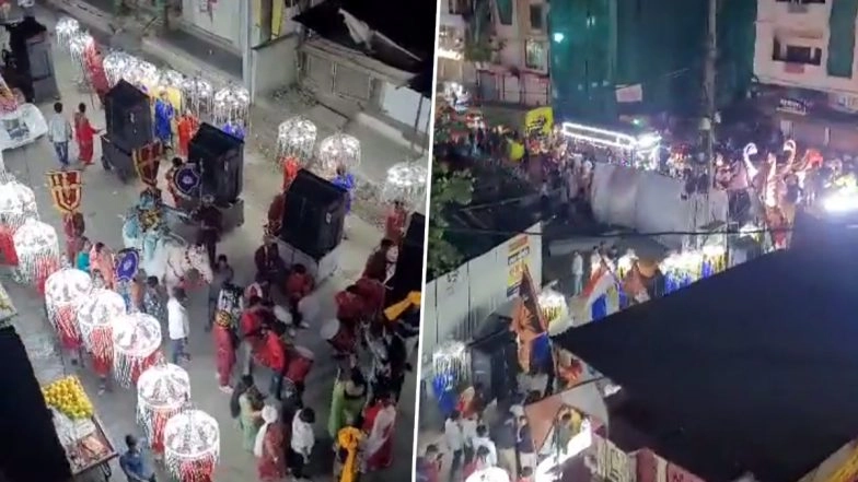 Indore Hotelier Deploys 11 Portable Air Coolers En Route for Baraatis To Beat the Heat During Marriage Procession; Video Goes Viral