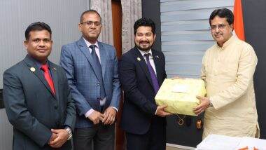 Tripura CM Manik Saha Thanks Bangladesh PM Sheikh Hasina for Sending 500 kg Mangoes As Gift to People of Northeastern State