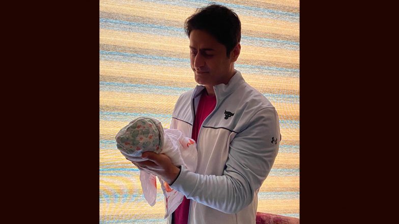 Mohit Raina’s Baby Girl Witnesses Monsoon for the First Time, Actor Shares Heartwarming Post (View Pic)