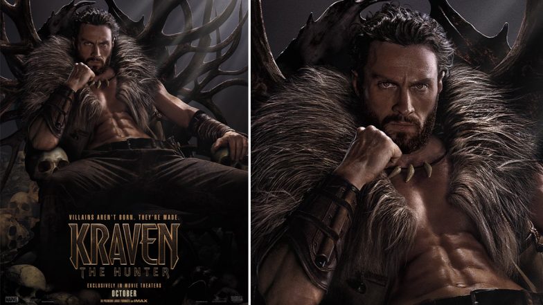 Kraven The Hunter Trailer Out! Promo of Aaron Taylor-Johnson's Spider-Man Spinoff Released Early After It Leaked Online on Social Media! (Watch Video)