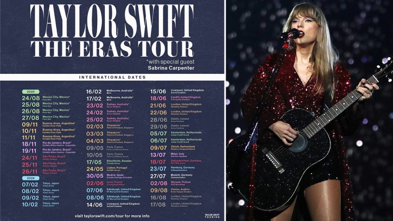 taylor swift tour locations