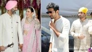 Sonnalli Seygall-Ashesh Sajnani Wedding: Pyaar Ka Punchnama Actors Kartik Aaryan, Sunny Singh Arrive for Co-Star&rsquo;s Big Day (View Pics and Video)