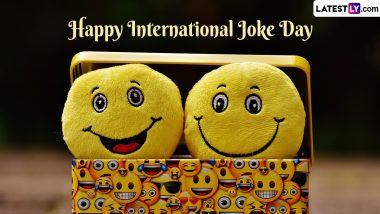 International Joke Day 2023 Wishes & Messages: WhatsApp Status, Quotes, Images, Greetings and HD Wallpapers To Share With Loved Ones