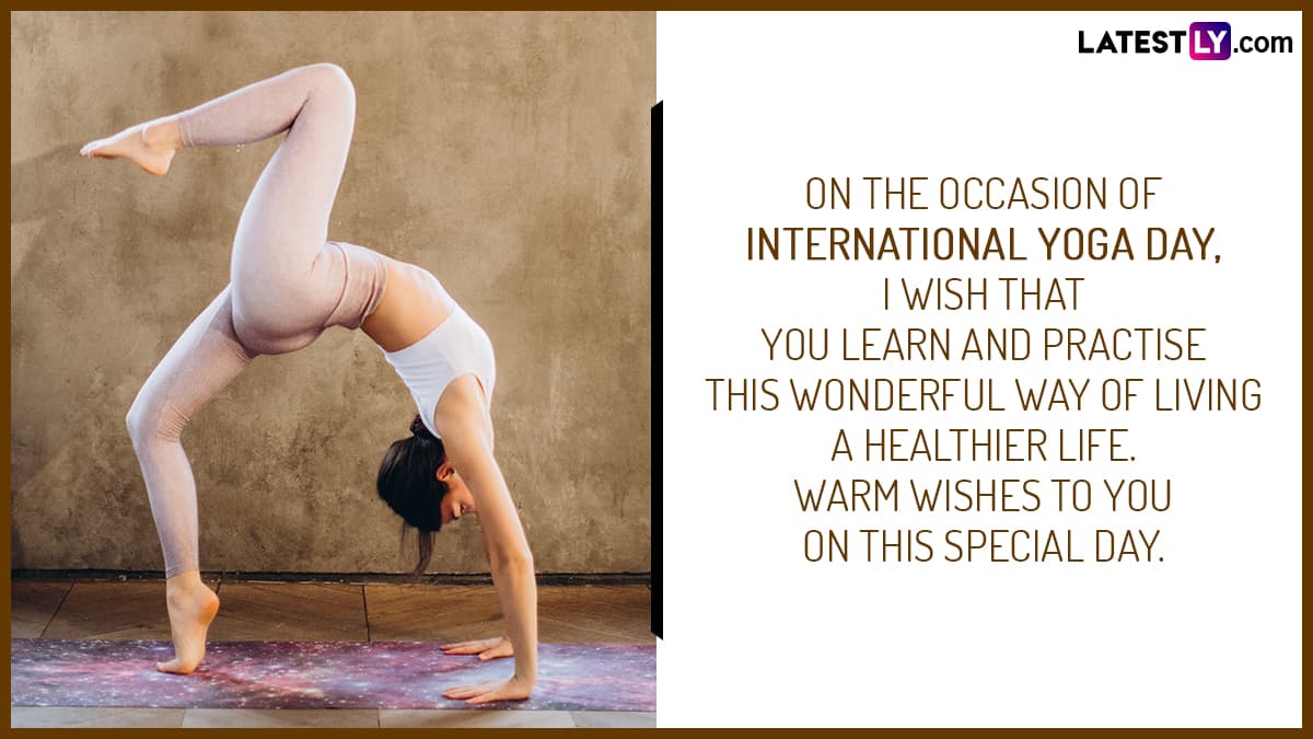 Happy Yoga Day 2023 Images & HD Wallpapers for Free Download Online:  Observe International Day of Yoga With Greetings, Messages, Quotes and SMS