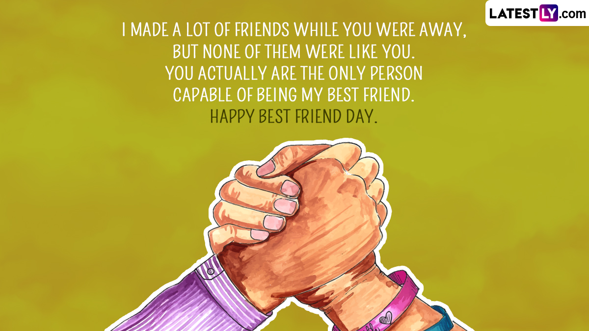 National Best Friends Day 2023 Quotes WhatsApp Messages, Wishes