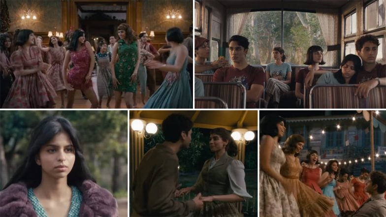 The Archies Teaser: Suhana Khan, Agastya Nanda, Khushi Kapoor Starrer Deals With Love, Heartbreaks and Friendship! (Watch Video)