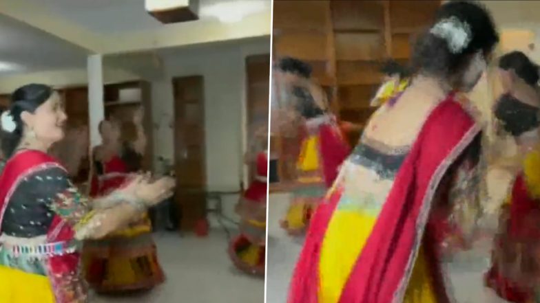 Women Dance for PM Modi's US Visit VIDEO: Indian Diaspora Dance Rehearsal Clip Goes Viral Ahead of Welcome Ceremony for Prime Minister Narendra Modi's Arrival in US