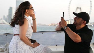 Madhuri Dixit and Hubby Dr Shriram Nene Capture Adorable Moments of Couple's Picture-Perfect Love From Their Recent Holiday (View Pics)