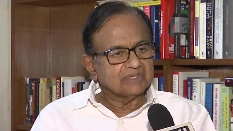 Winning 2024 Polls Ardent Desire of BJP, Says Congress Leader P Chidambaram