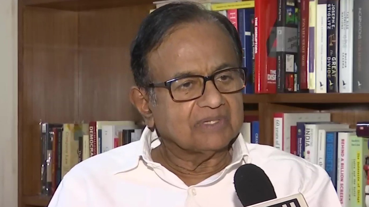 Agency News Chidambaram Says Bjp S Response On Kharge S Letter To Pm Modi Example Of