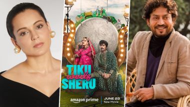 Tiku Weds Sheru: Kangana Ranaut Revealed That the Original Title Was Divine Lovers, With Herself and Irrfan Khan Playing the Lead