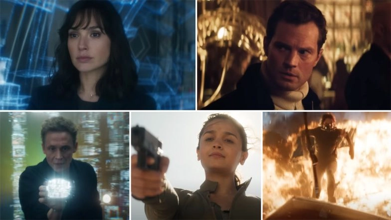 Heart of Stone Trailer: Alia Bhatt As Villain Keya Dhawan Shines in Her Hollywood Debut Starring Gal Gadot and Jamie Dornan (Watch Video)