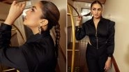 Huma Qureshi Gives Boss Lady Vibes In Black Corset Top and Sleek Hairstyle (View Photos)