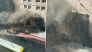Tiffany Store in US Caught on  Fire Video: Blaze Erupts at Basement of New York City's Iconic Store