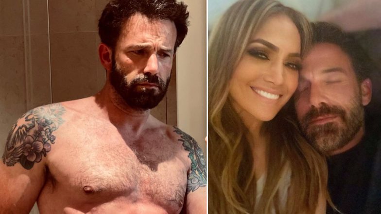 Jennifer Lopez Displays a Shirtless Ben Affleck in Singer's Sweet n Spicy Appreciation Post for Hubby on Father's Day (View Pics and Video)