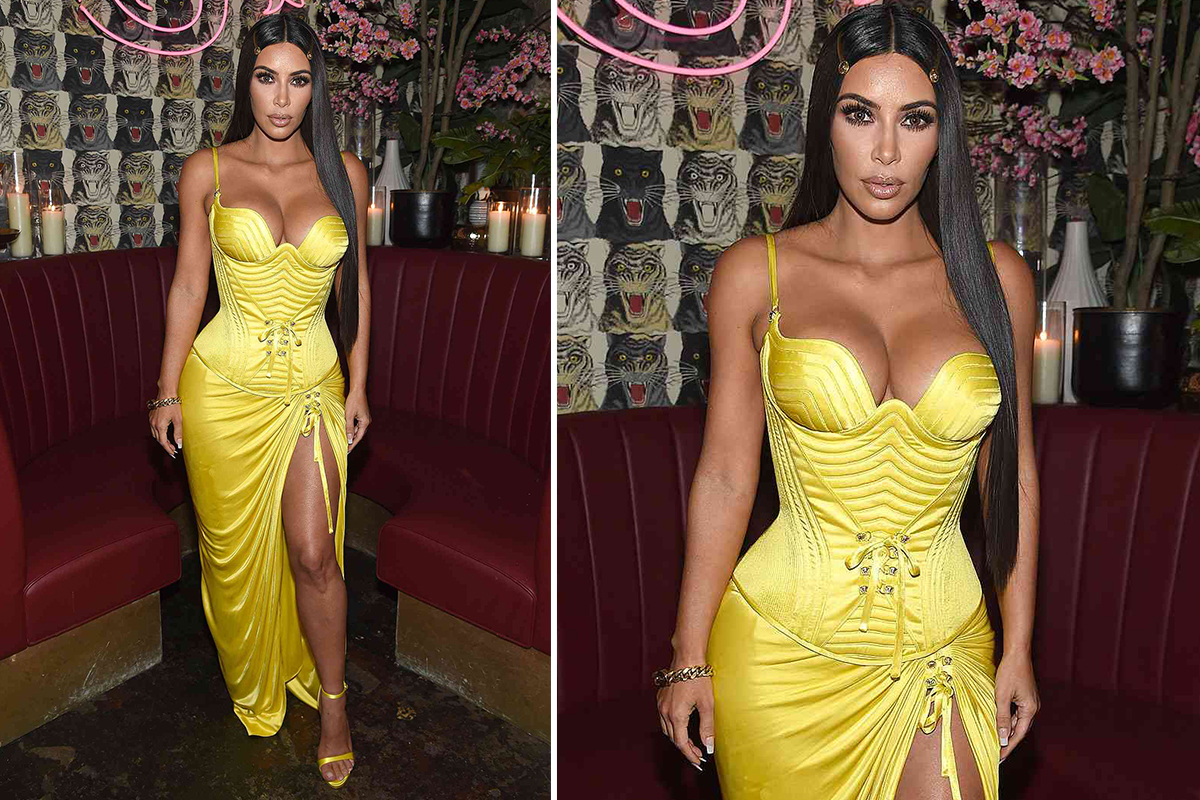 Kim Kardashians Seductive Thigh High Slit Dresses Will Make You Go Crazy For Her 👗 Latestly 1963