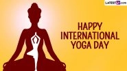 International Yoga Day 2023 Images & HD Wallpapers for Free Download Online: Wish Happy Yoga Day With WhatsApp Messages, Quotes and Greetings to Family & Friends