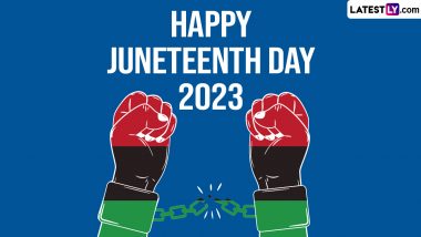 Juneteenth 2023 Images & HD Wallpapers for Free Download Online: Wish Happy Juneteenth Day With Quotes, WhatsApp Messages and Greetings