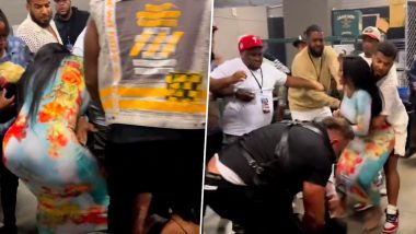 Joseline Hernandez Has Fiery Brawl with Rapper Big Lex During Floyd Mayweather vs John Gotti III Match, Reality Star Arrested Later (Watch Video)