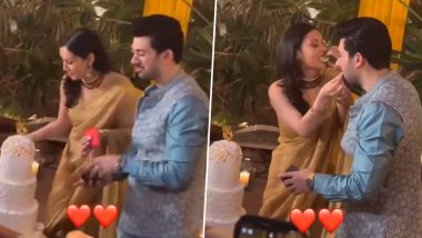 Karan Deol and Drisha Acharya's Pre-Wedding Celebrations Is All About Love, Laughter and Delectable Cakes (Watch Video)