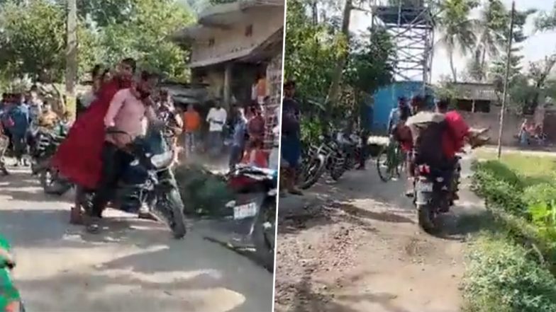 Bride Gets Abducted by Own Family Members Over Inter-Caste Marriage in Bihar’s Araria, Video Surfaces Online