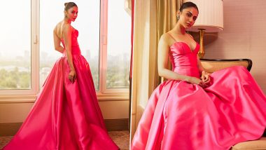 Rakul Preet Singh In Pink Gown: A Mesmerising Blend of Cinderella and Barbie (View Pics)