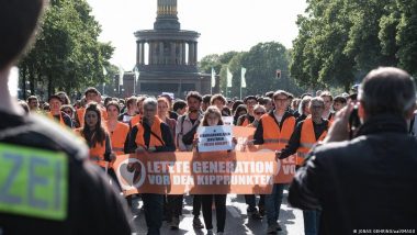 Germany Accuses Climate Activists of 580 Offenses