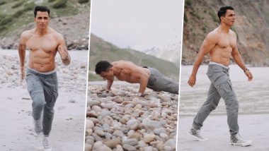 Sonu Sood Goes Shirtless in His Latest Video! Fateh Actor Does Intense Work Out in Himachal – Watch