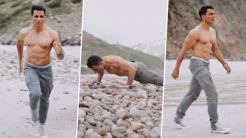 Sonu Sood Flaunts Chiselled Body in Work Out Video, Shares Expedition in Himachal 