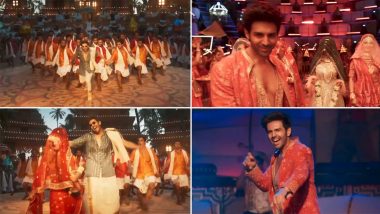 Satyaprem Ki Katha Song 'Gujju Pataka': Kartik Aaryan’s Playful New Track Will Make You Hit the Dance Floor! (Watch Video)