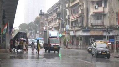 Maharashtra Weather Forecast: Moderate to Heavy Rain in City and Suburbs, Very Heavy Rainfall Likely in Mumbai, Thane and Palghar During Next 3-4 Hours, Says IMD
